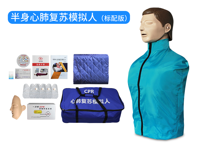半身心肺复苏模拟人标配版